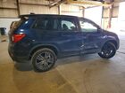 2019 Honda Passport Exl Синий vin: 5FNYF8H57KB008729