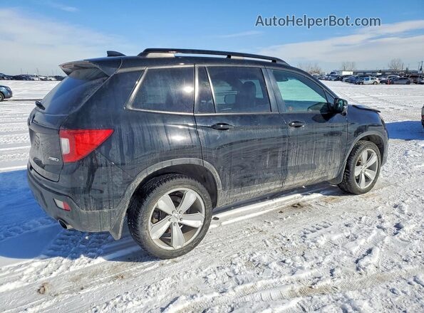 5FNYF8H57KB501357 2019 HONDA PASSPORT Черный Задняя правая четверть