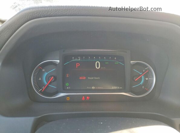 5FNYF8H57KB501357 2019 HONDA PASSPORT Черный Вид щитка приборов