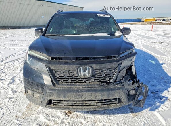 5FNYF8H57KB501357 2019 HONDA PASSPORT Черный Вид спереди