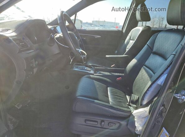 5FNYF8H57KB501357 2019 HONDA PASSPORT Черный Вид салона спереди