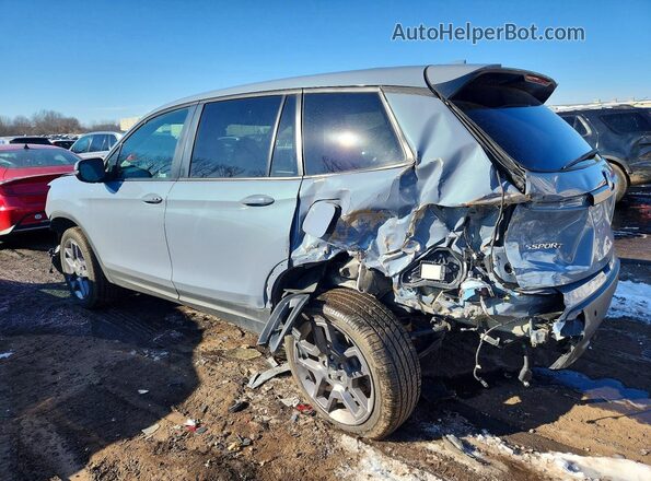 5FNYF8H5XPB034975 2023 HONDA PASSPORT Серебряный Задняя левая четверть