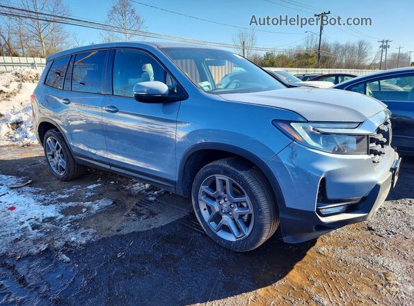 5FNYF8H5XPB034975 2023 HONDA PASSPORT Серебряный Передняя правая четверть