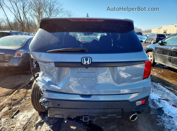 5FNYF8H5XPB034975 2023 HONDA PASSPORT Серебряный Вид сзади