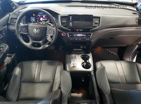 5FNYF8H65NB018155 2022 HONDA PASSPORT Синий Вид панели приборов