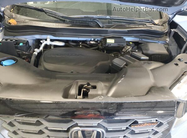 5FNYF8H65NB018155 2022 HONDA PASSPORT Синий Вид подкапотного пространства