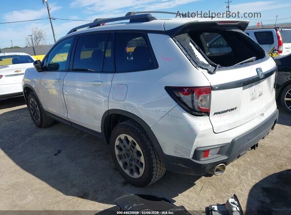 5FNYF8H6XRB019386 2024 HONDA PASSPORT Белый Задняя левая четверть