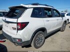2024 Honda Passport Awd Trailsport Белый vin: 5FNYF8H6XRB019386