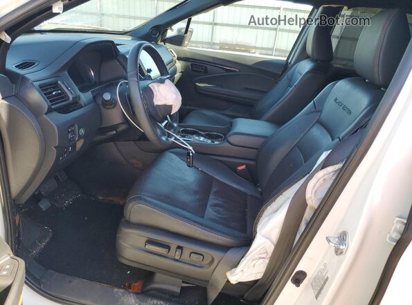 5FNYF8H87RB017953 2024 HONDA PASSPORT White წინა სალონის ხედი
