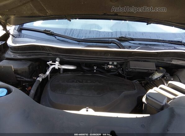 5FNYF8H90MB036541 2021 HONDA PASSPORT Black Widok z tyłu