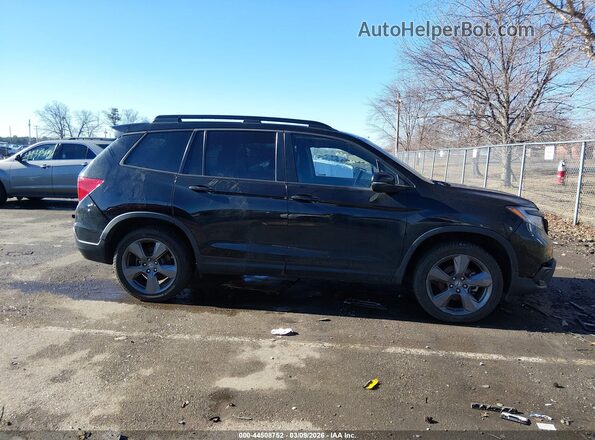 5FNYF8H90MB036541 2021 HONDA PASSPORT Black Widok wnętrza z tyłu