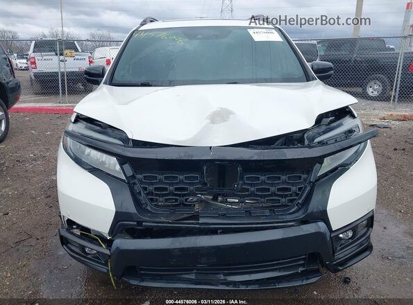 5FNYF8H91KB002038 2019 HONDA PASSPORT Белый Вид щитка приборов