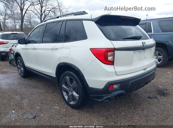 5FNYF8H91KB002038 2019 HONDA PASSPORT Белый Задняя левая четверть