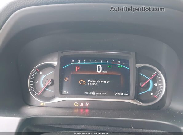 5FNYF8H91KB002038 2019 HONDA PASSPORT Белый Вид задних сидений