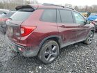 2021 Honda Passport Touring Burgundy vin: 5FNYF8H97MB029313