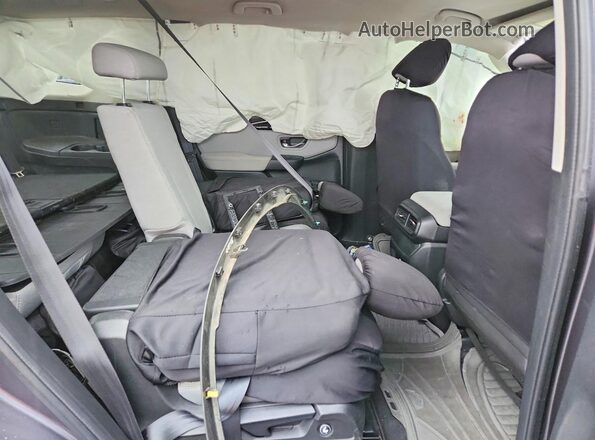 5FNYG2H20PB015092 2023 HONDA PILOT Синий Вид задней части салона