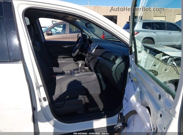 5FPYK2F10KB007115 2019 HONDA RIDGELINE White Вид салону спереду