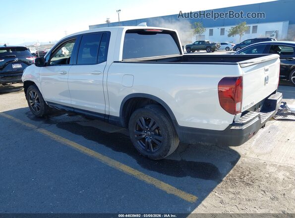 5FPYK2F10KB007115 2019 HONDA RIDGELINE White Задня ліва чверть