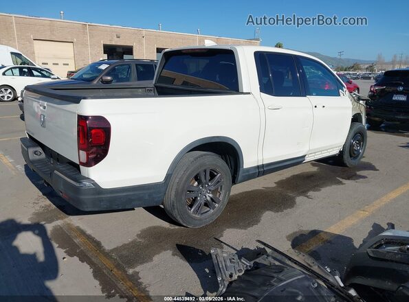 5FPYK2F10KB007115 2019 HONDA RIDGELINE White Задня права чверть