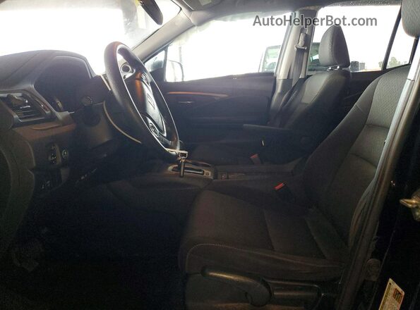 5FPYK2F11HB011201 2017 HONDA RIDGELINE Черный Вид салона спереди