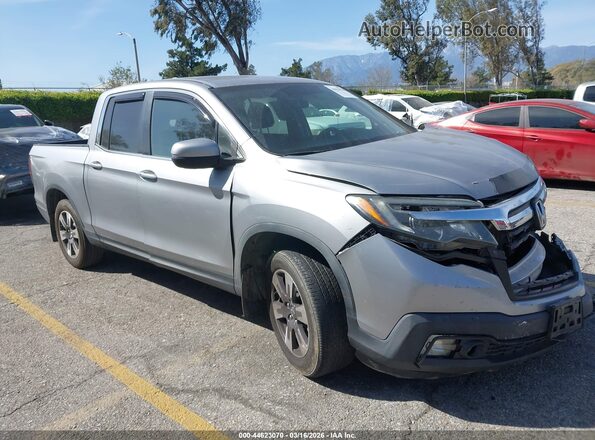 5FPYK2F58JB000785 2018 HONDA RIDGELINE Серебряный Передняя правая четверть