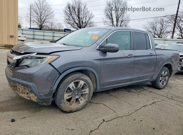 5FPYK2F59HB011773 2017 HONDA RIDGELINE Серый Передняя левая четверть