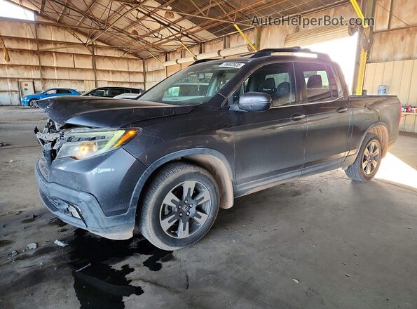 5FPYK2F60HB003067 2017 HONDA RIDGELINE Серый Передняя левая четверть
