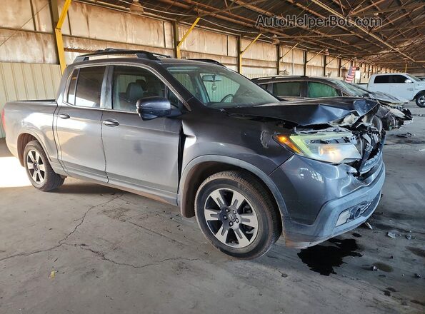 5FPYK2F60HB003067 2017 HONDA RIDGELINE Серый Передняя правая четверть