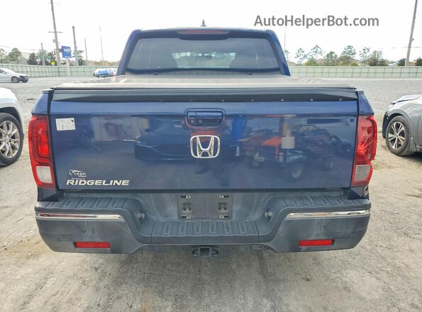5FPYK2F61HB007094 2017 HONDA RIDGELINE Blue Widok z tyłu