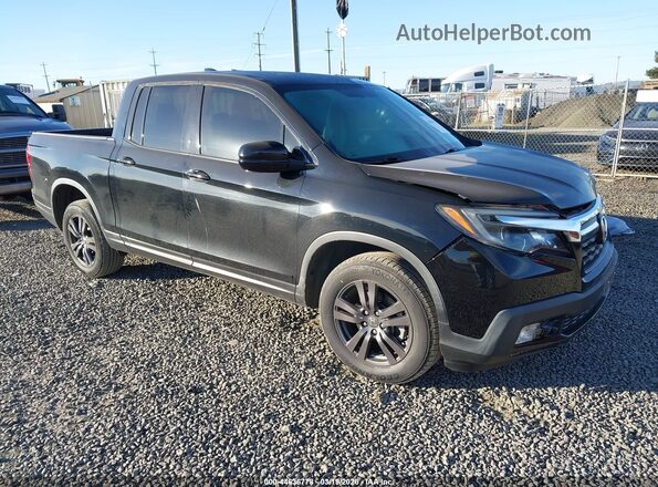 5FPYK3F10HB019022 2017 HONDA RIDGELINE Black Front right