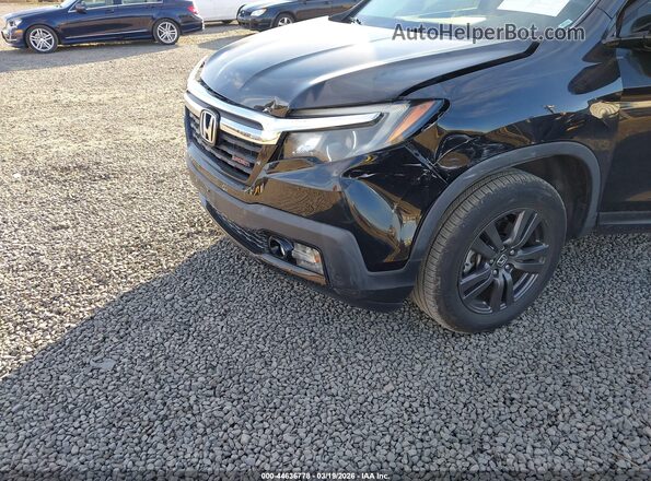 5FPYK3F10HB019022 2017 HONDA RIDGELINE Black Front view