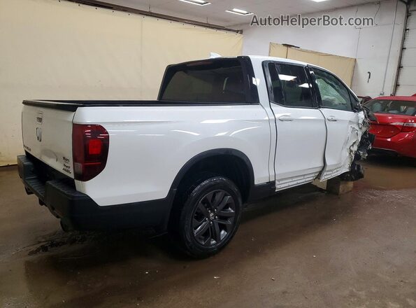 5FPYK3F11MB003079 2021 HONDA RIDGELINE Белый Задняя правая четверть