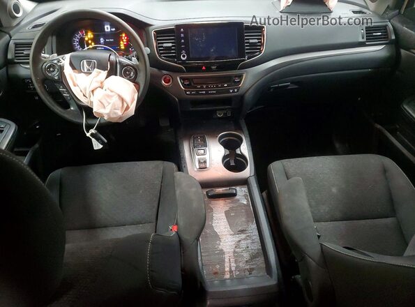 5FPYK3F11MB003079 2021 HONDA RIDGELINE Белый Вид панели приборов
