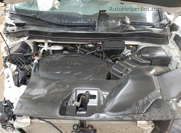 5FPYK3F11MB003079 2021 HONDA RIDGELINE Белый Вид задней части салона
