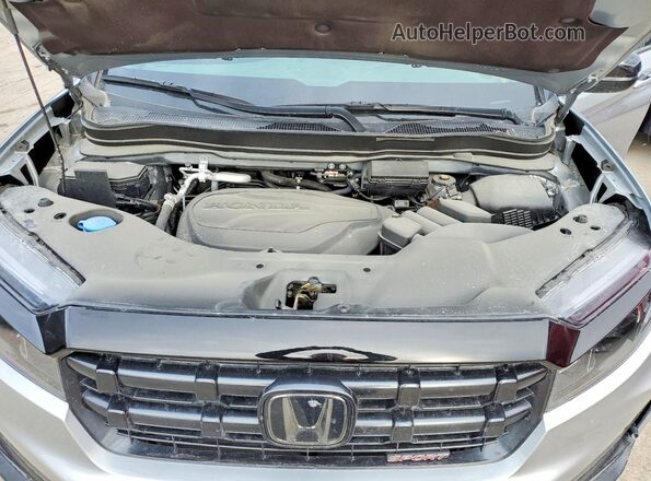 5FPYK3F11SB016265 2025 HONDA RIDGELINE Silver Vista interior trasera