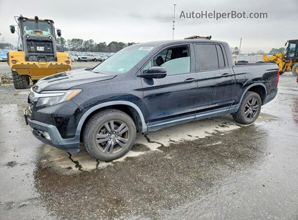 5FPYK3F12KB047721 2019 HONDA RIDGELINE Black წინა მარცხენა ხედი სამი მეოთხედიდან