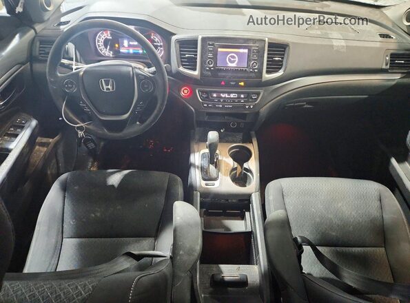 5FPYK3F14KB027454 2019 HONDA RIDGELINE White Widok deski rozdzielczej