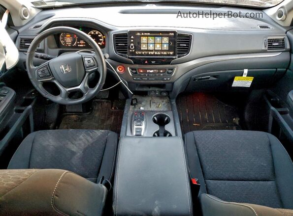 5FPYK3F14RB031708 2024 HONDA RIDGELINE Синий Вид панели приборов