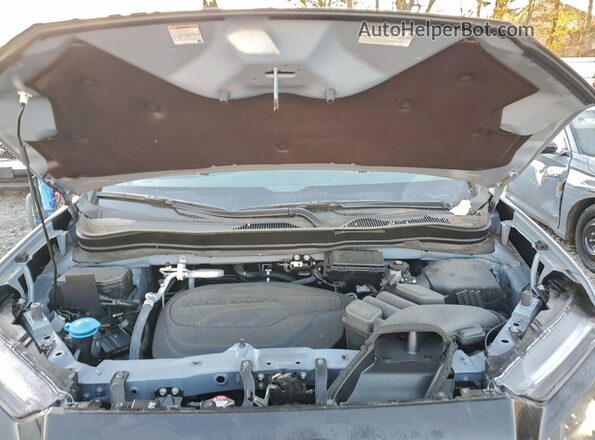 5FPYK3F14RB031708 2024 HONDA RIDGELINE Синий Вид задней части салона
