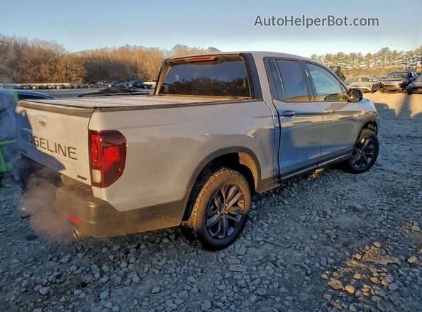 5FPYK3F14RB031708 2024 HONDA RIDGELINE Синий Задняя правая четверть