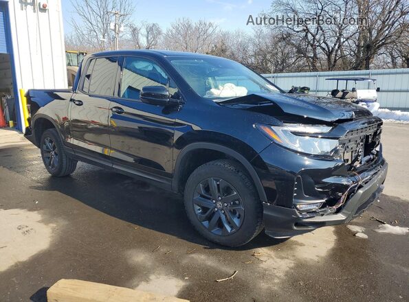 5FPYK3F17SB045771 2025 HONDA RIDGELINE Black Przód prawy