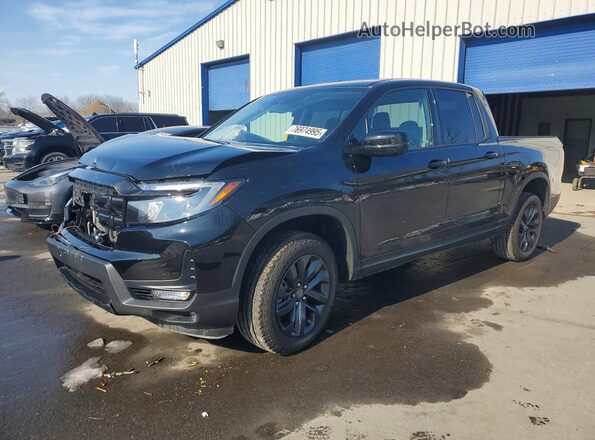 5FPYK3F17SB045771 2025 HONDA RIDGELINE Black Przód lewy