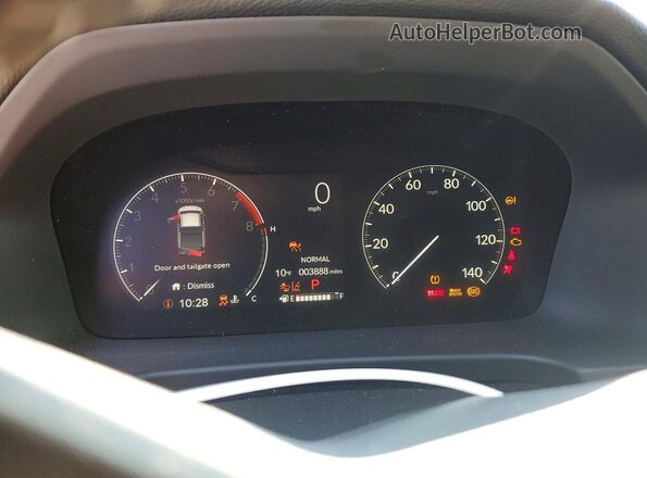5FPYK3F17SB045771 2025 HONDA RIDGELINE Black Widok zestawu wskaźników