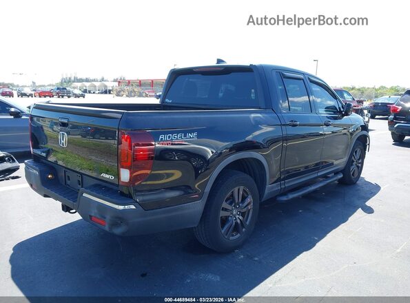 5FPYK3F18KB043060 2019 HONDA RIDGELINE Черный Задняя правая четверть