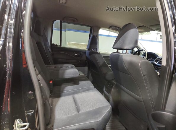 5FPYK3F1XHB005340 2017 HONDA RIDGELINE Черный Вид задних сидений