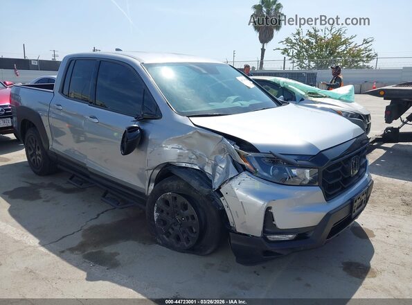 5FPYK3F1XPB052415 2023 HONDA RIDGELINE Серебряный Передняя правая четверть