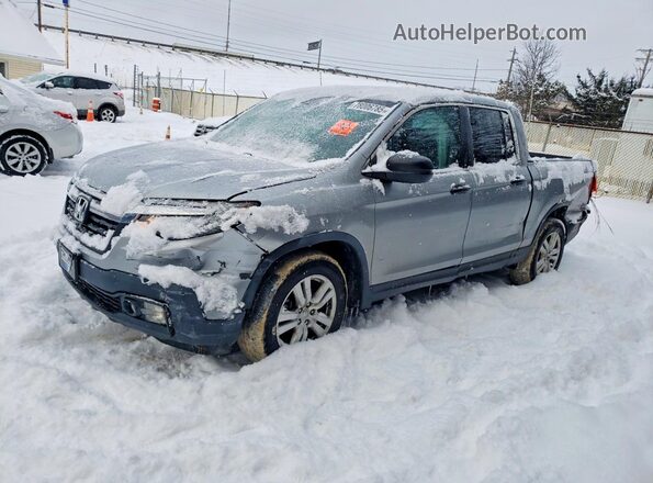 5FPYK3F22HB026918 2017 HONDA RIDGELINE Серебряный Передняя левая четверть