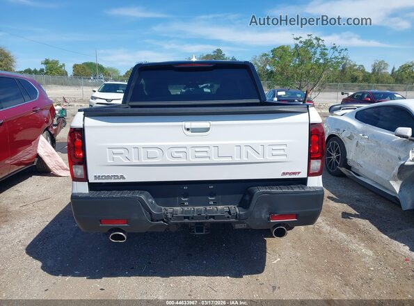 5FPYK3F28SB013775 2025 HONDA RIDGELINE Белый 