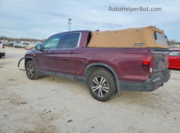 5FPYK3F47HB021392 2017 HONDA RIDGELINE Бордовый Задняя левая четверть
