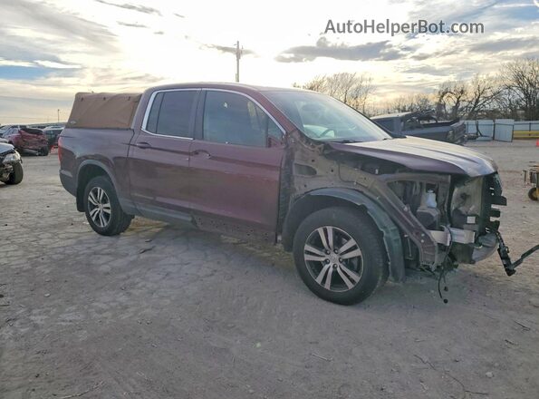 5FPYK3F47HB021392 2017 HONDA RIDGELINE Бордовый Передняя правая четверть